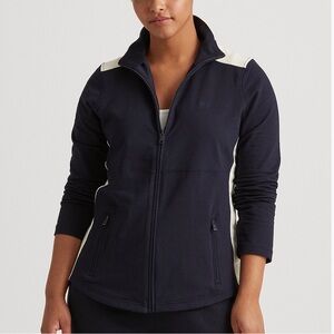 Lauren Ralph Lauren Zip-front Track Jacket - Sz 2X